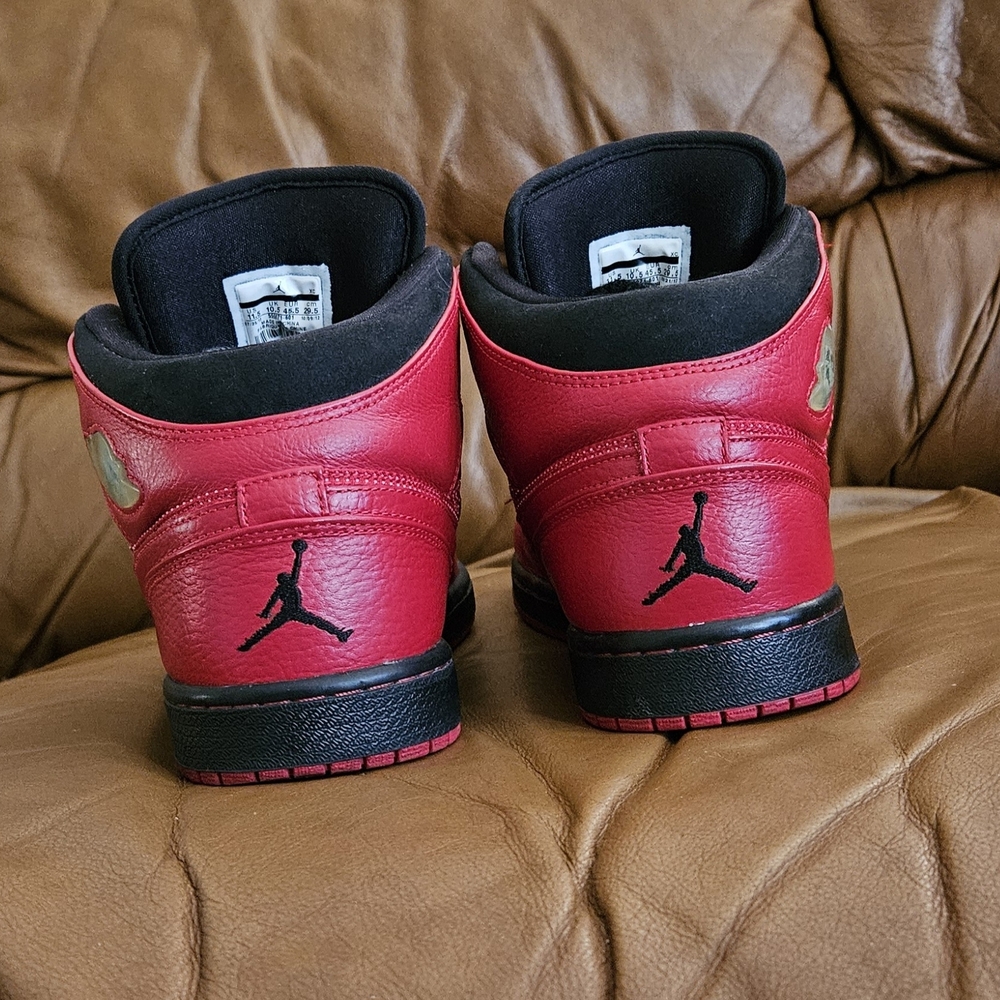 Men's Nike Air Jordan 1 High Retro OG 97 TXT Gym Red Size 11.5 - Picture 8 of 14